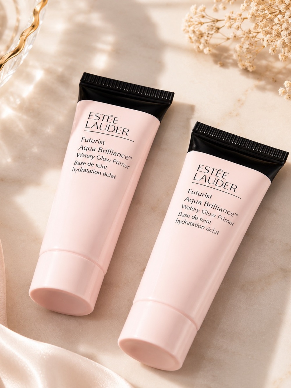 Estée Lauder Primer Aqua Brilliance Watery Glow Primer Duo Travel Size Set